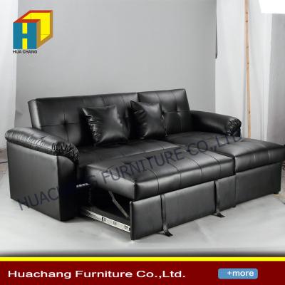 China SOFA BED Guangdong Furniture Living Room Leather Sofa Bed for sale