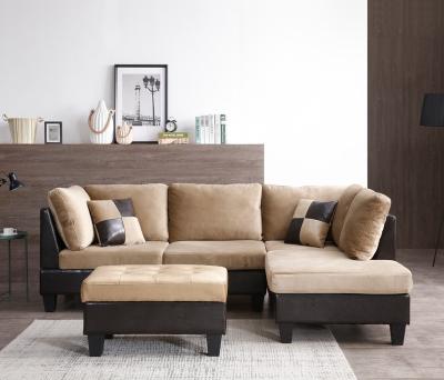 China Sofa Promotion sectional L shape cheap fabric sectional sofa for factory outlet for sale