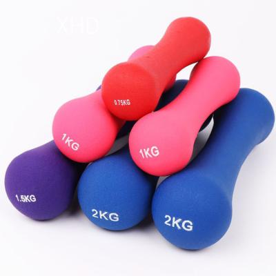 China Home Use Logo Bone Dumbbells Weight Sets Customizable For Man Home Women Gym Pink Rubber Dumbbell for sale