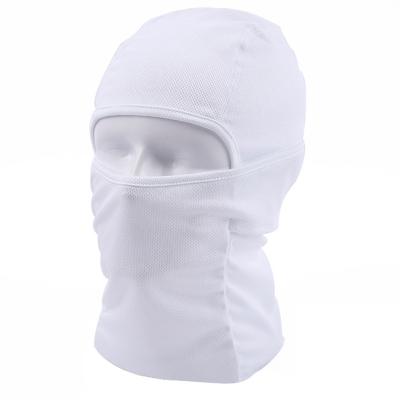 China breathable & Fashion Waterproof Hood Full Face Outdoor Sports White Balaclava for sale