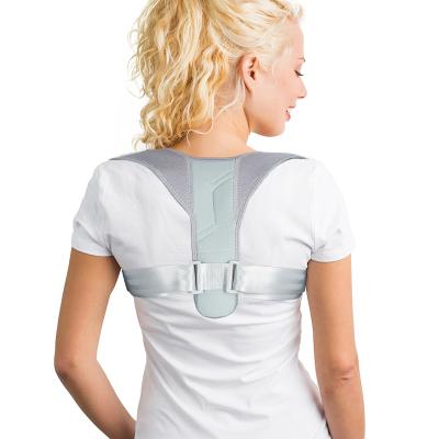 China Custom Adjustable Shoulder Support Corrector De Postur Back Posture Corrector Skin-friendly Breathable Adjustable for sale