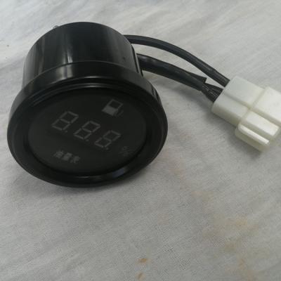 China Electronic digital display fuel gauge. Fuel gauge. Tractor harvester. 12V/24V 52mm optional for sale