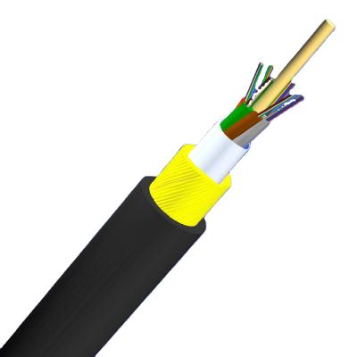 China PE 24 Core 200 Span Outer Sheath PE Overhead Optical Cable ADSS Optical Fiber for sale