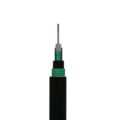 China Factory Wholesale Single Mode 12 Core Fiber Double-shielded Optical Cable GYXTW53-4B1 for sale