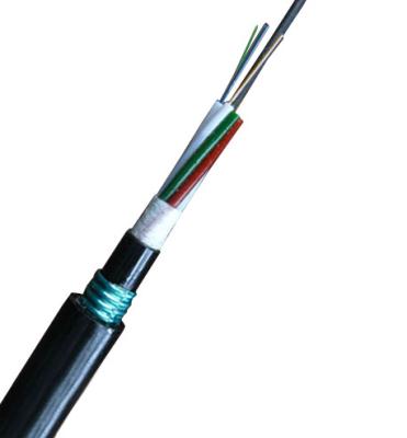 China Outdoor Price 12 Core Fiber Optic Double-Armor Double-Protection Cable GYFTS53-4B1 for sale