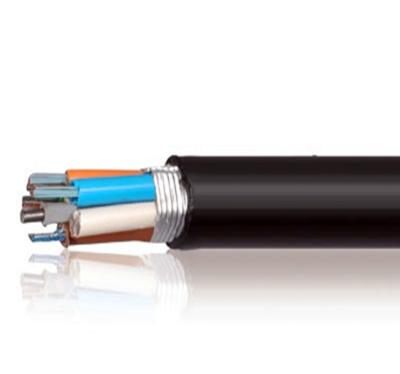 China Factory Manufacture High Quality Photoelectric Compound Cable OPLC-4B1+2*1.0 4 Core Sector Singlemode Cheap Cord 2*1.0 Wire Photoelectric Compound Cable for sale