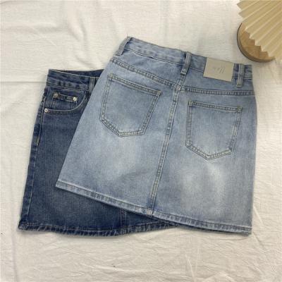 China Breathable Good Prices Different Size Sportswear Women Short Skirt Mature Denim Skirt for sale