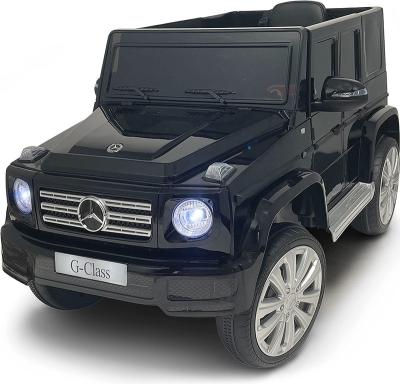 China Ride On Toy Latest Benz G500 Licensed Cheap 12v Electric Ride On Car 2 Powerful Motors Kids Suv Remote Control Car For Sale for sale