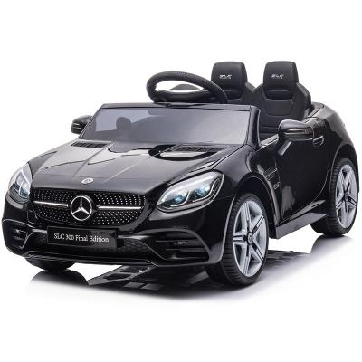 China Ride On 2021 Newest Toy Benz SLC300 Licensed Electric Cars Used For Children To Drive 12V 2 Seats Children Ride On The Car for sale