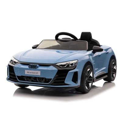 China Ride On Toy Children Electric Cars Chargeable Ride On Audi Newest Authorized 12v Baby Drivable Car for sale