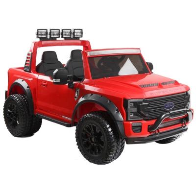 China Ride On Toy Licensed Super Duty Remote Control Toddler Pickup Truck Ute 24V Ride On Big Kids Toy Cars For 10years for sale