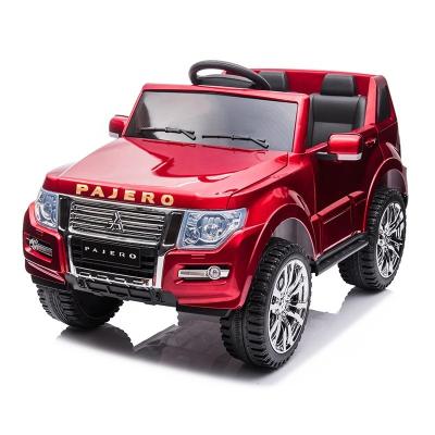 China Ride on pajero licensed 12v rc electric toy ride-on car for kids off road drivable cars for sale