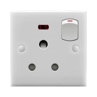 China 16a socket manufacturer wholesale price skd switch and socket 16a single phase 86mm wall socket and residential switches and socket 16a for sale