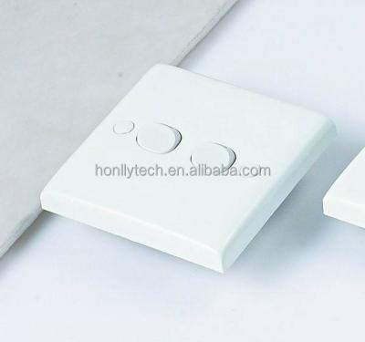 China Easy Installation On The Wall Materials Small Knob Switch 86mm Size 2 Way 10a 250v Electrical Light Switch 2 Way 2 Strip 1 Switch 2 for sale