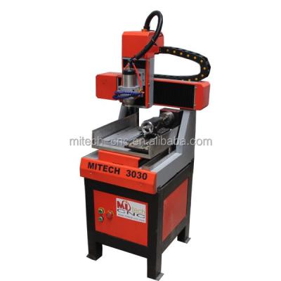 China small desktop mini cncrouter/mini cnc router/mini 3030 cnc router cnc router machine for aluminum MITECH-3030 for sale