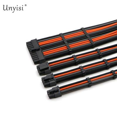 China Hot Selling PC Computer ATX 24Pin Core CPU 8Pin GPU 6 Pin Power Extension Cable Kit Computer ATX 24Pin. for sale