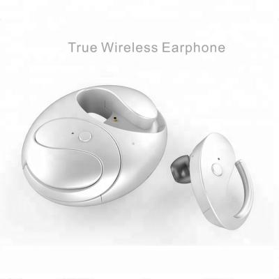 China 2019 new true wireless stereo ear hook,bluetooth 4.2 in-ear waterproof sports earphones with press buttons for sale