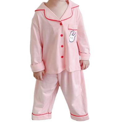 China Loose version girls loose and comfortable bunny pattern cartoon suit pajamas fashionable home service for sale