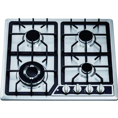 China Household SS Panel Gas Mill 4 Burner Gas Hob for sale