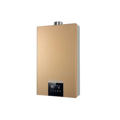 China Wall Mounted Type Smoke Storage Good Quality Household 12L Natural Gas Water Heater for sale