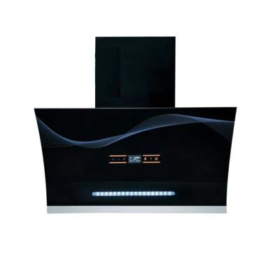 China Factory Promotion SS Automatic Suction Side Chimney Hood For Kitchen for sale