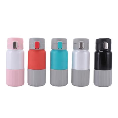 China Best Sale 14oz PORTABLE Stainless Steel Insulated Kids Sport Water Bottle With Logo Eco Friendly Vacuum Flasks Custom Made for sale