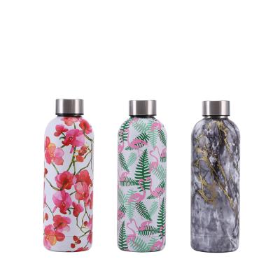 China Sustainable Eco Friendly Double Wall Vacuum Insulated Stainless Steel Water Bottle With Custom Logo for sale