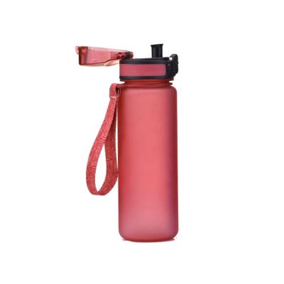 China Tritan Lid Water Bottle Top Plastic Sustainable Sport Drinking Water Bottle Plastic for sale