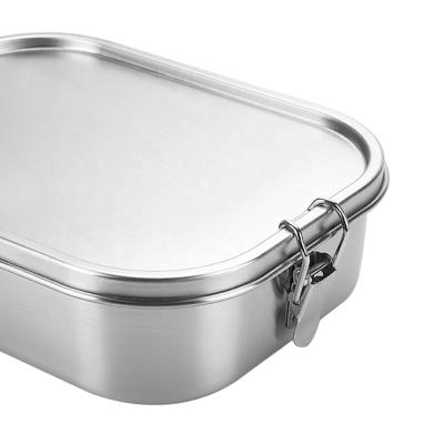 China Eco Friendly Reusable Steamable Food Storage Container Stainless Steel Kids Bowl for sale