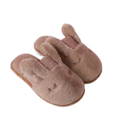 China Chinese Factory Direct Wholesale Luxury Warm Slippers Kids Fur Slippers Breathable for sale