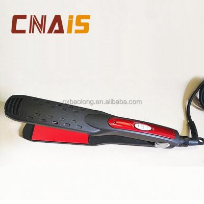 China New Style AiLiSi Aluminum Ionic Hot Plate Hair Flat Iron ALS-1801 for sale