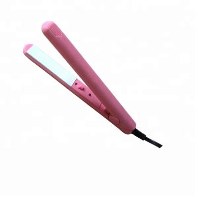 China Hotel Portable Mini Hair Straightener By ptc Heating With CE Certificate for sale