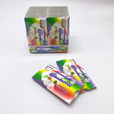 China Wholesale Sweet Fruity Flavor OEM Chewing Gum Without Mixing Sugar for sale