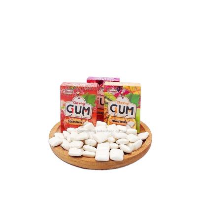 China Low Sugar Refresh Fresh Cheap Chewing Gum Mint Flavor Bubble Gum Chewing Gum for sale