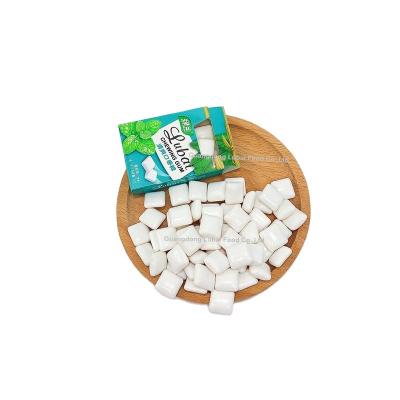 China Factory price OEM fresh fruit flavor low sugar fresh mint chewing gum in box packing for sale