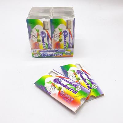 China Wholesale Low Sugar Fruit Flavor Hot Selling Chewing Gum for sale