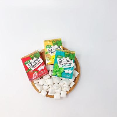 China OEM Factory Price Cool Fresh Mint Chewing Gum Low Sugar Bubble Gum for sale