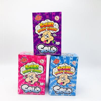 China Low Sugar Popular Children's Fruity Candy Sour Candy Ball for sale