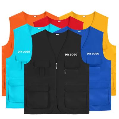 China Cushioning Customized fishing vest with high cost-effectiveness, manufacturer provides multi pocket vest shooting set for men's vest with for sale