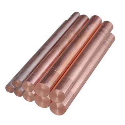 China High quality stack copper bar copper rod copper round bar rod brass factory price electrode for sale