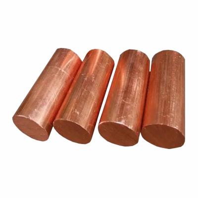 China Customized Pile Electrode Round Red Copper Bar Copper Alloy Bulk Sale for sale