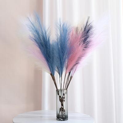 China Hot Selling Most Popular Events Decoration Small Natural Dry Colorful Pampas Grass Real Pampas Grass Flower For Wedding Home Decoration for sale