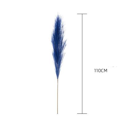 China Factory direct sale 43cm-130cm hot fake pampas grass artificial flower sale events decoration for home decor 17inch small artificial pampas grass for sale