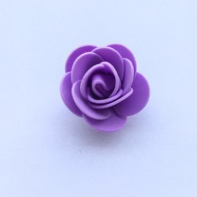 China 2022 Eco-friendly Hot Selling Foam Flower Rose 3.5cm PE Artificial Foam Rose Flower Head For Rose Bear Artificial Flower for sale