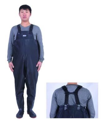 China Waterproof Chest Wader Fishing Waders For Men With Boots Use For Duck Hunting, Pilot Fishing, Emergency Flood Waterproo 100% for sale