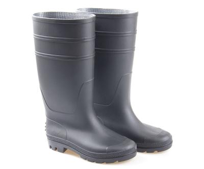 China China low price SLS- ZY001BK waterproof hot selling good quality PVC rain boots stick up boots for sale