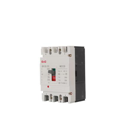 China mccb [D&C] DCM1-250L Shanghai delixi mccb DCM1 molded case circuit breaker 250A 50 for sale