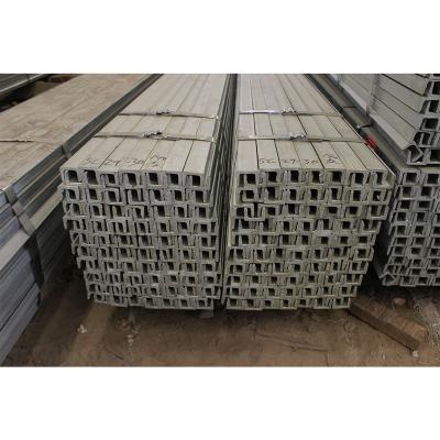 China New Arrivals Q195-Q235 Good Quality C/U Shape Galvanized Iron Profile Galvanized Steel Channel for sale