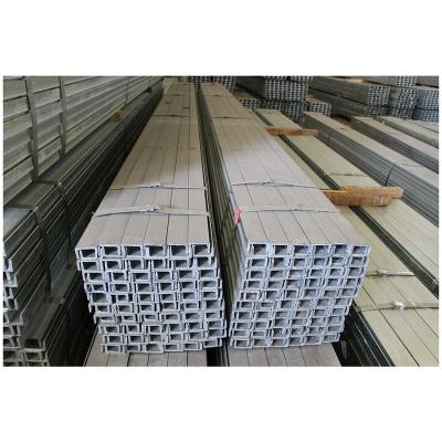 China Q195-Q235 New Type Glamorous Price Coated Customized Carbon Steel C U Channel Galvanized Iron for sale