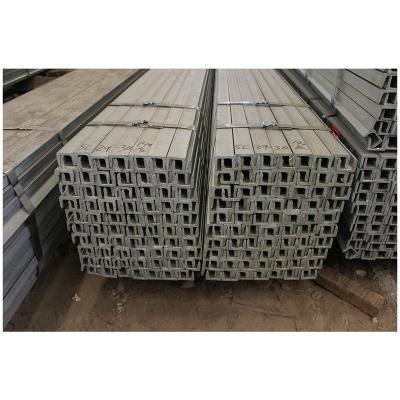 China Q195-Q235 Top Quality New Product Channel Price C U Steel Construction Galvanized Type for sale